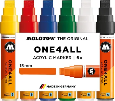 Obrázek produktu pro Akrylový popisovač Molotow One4All 627HS Basic Set 1