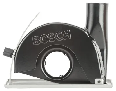 Productafbeelding van Beschermkap met geleidingsrail en afzuigkap voor het scheiden van onderdelen, geschikt voor diameters van 100/115/125 mm