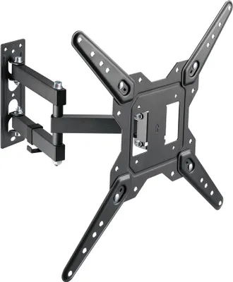 Obrázek produktu pro AISENS WT55TSE-153, 100 x 100 mm, 400 x 400 mm, -10 - 3°, -90 - 90°, Ocel, Černá