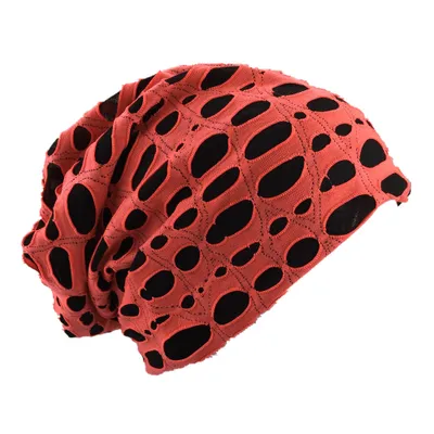 Produktbild von Beanie Muetze Destroyed Vintage Leuchtorange