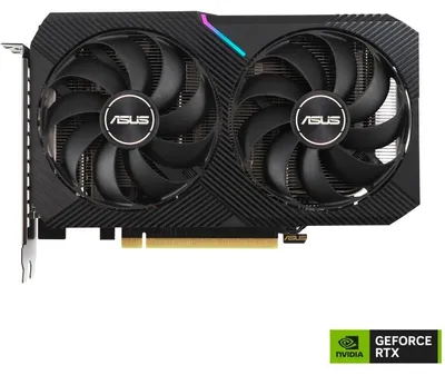 Produktbild von ASUS DUAL-RTX3060-O8G NVIDIA GeForce RTX 3060 8 GB GDDR6