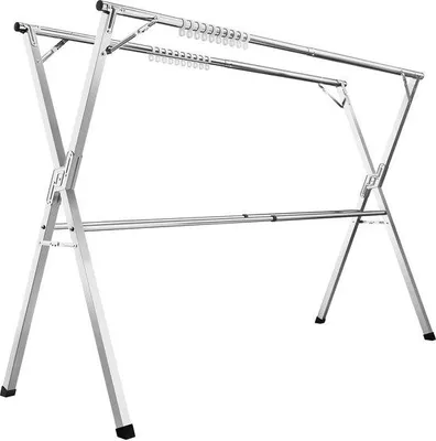 Produktbild von Famanu Trockenständer ausziehbar, 133-200 cm, faltbar und freistehend