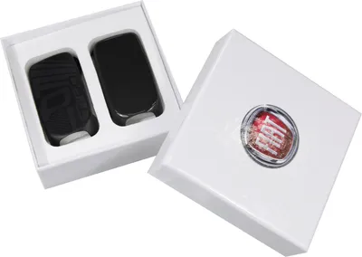 Produktbild von Original Fiat Schlüsselcover-Set Schwarz Matt Tipo Logo 50927701