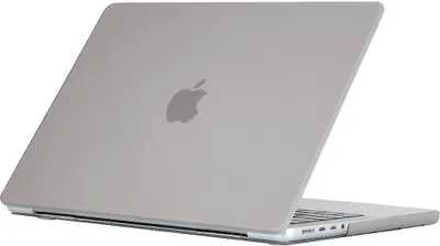 Produktbild von Mobigear Cream Matte MacBook Pro 14 Zoll (2021-2026) Hardcase Hülle MacBook Case - Grau - Model A2442 / A2779 / A2918 / A2992 / A3401 / A3112 / A3434 / A3427 / A3426
