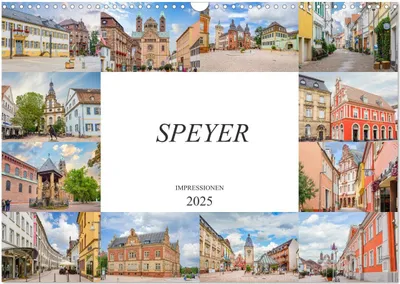 Produktbild von Speyer Impressionen (Wandkalender 2025 DIN A3 quer), CALVENDO Monatskalender