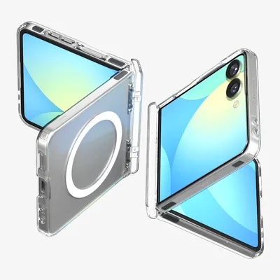 Zdjęcie produktu dla Spigen Ultra Hybrid Pro, Pokrowiec, Samsung, Galaxy Z Flip 7, 17,3 cm (6.8"), Przezroczysty, Biały