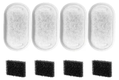 Produktbild von Solidchoice – 4 Ersatzfilter für Trinkbrunnen für Haustiere