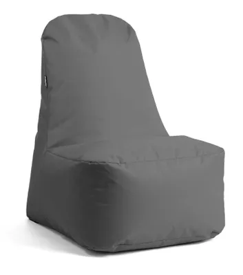 Produktbild von mokebo OutdoorSitzsack Sessel 'Der Däumchendreher', auch als Gaming Sitzsack oder Gaming Sessel für Kinder, Jugendliche und Erwachsene mit Füllung, Bean Bag für drinnen & draußen in Anthrazit