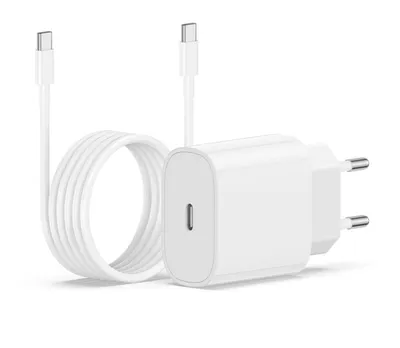 Produktbild von ENGELMANN USB-C Schnellladegerät (20 W) inkl. USB-C-Kabel (100cm)