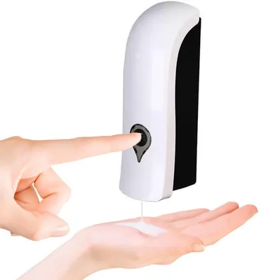 Imagen del producto de Dispensador de jabón de pared, capacidad de 300 ml, para jabón líquido