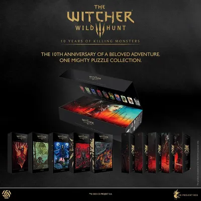 Produktbild von Gift collection - The Witcher 3: 10th Anniversary Puzzle