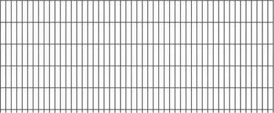 Immagine prodotto di Alberts 644055 Staccionata doppia, plastificata, antracite, altezza 103 cm