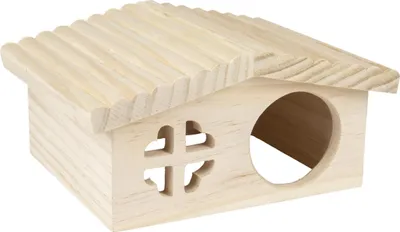 Produktbild von Flamingo Holzhaus Stally, Maße: 19,5 x 17 x 9,5 cm