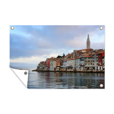 Obrázok produktu pre MuchoWow® Vonkajší plagát - Záhradná dekorácia ochrana súkromia - Záhradné plagáty pre záhradu - Rovinj Chorvátsko - 120x180x0.2cm