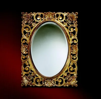 Produktbild von Spiegel Holzrahmen Wandspiegel klassischer Design Barock Rokoko Holz Rahmen xxl