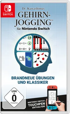 Produktbild von Dr. Kawashimas Gehirn-Jogging(TM) für Nintendo Switch