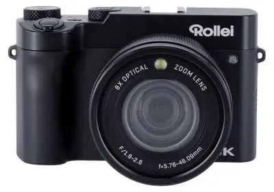 Zdjęcie produktu dla Rollei Powerflex X8 Dual Lens, 64 MP, 10720 x 6030 px, CMOS, 8x, 5K Ultra HD, Czarny