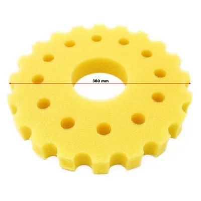 Immagine prodotto di Ricambio SunSun per filtro a pressione per laghetto CPF-20000/30000 spugna gialla, lampada UVC per filtro a pressione per laghetto, efficiente sistema di filtraggio per laghetto