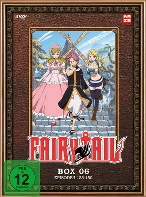 Produktbild von Fairy Tail - TV-Serie - DVD Box 6 (Episoden 125-150) (4 DVDs)
