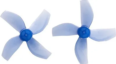 Produktbild von Gemfan 35mm Durable 4-Blatt Propeller 1,4 Zoll Blue