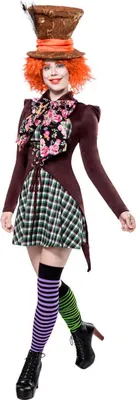 Produktbild von Crazy Hutmacherin Karneval Faschingskostüm Damen Größe: XL