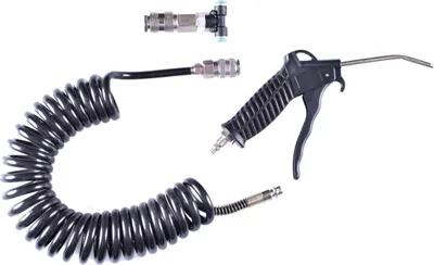 Produktbild von Blaspistole, Reinigungspistole, Ausblaspistole, Druckluftpistole, mit Schlauch