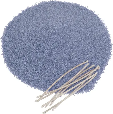 Produktbild von Kerzensand, 175 g 8 Dochte, Pastell-Blau