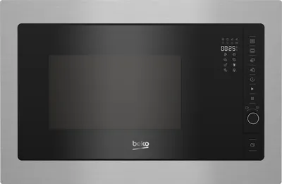 Produktbild von Beko BMOB 20231 BG, Integriert, Solo-Mikrowelle, 20 l, 800 W, Eingebautes Display, Drehregler, Berührung