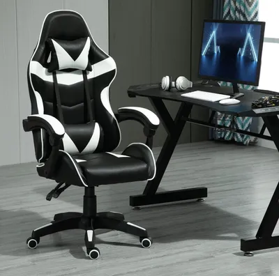 Produktbild von MCC Bürostuhl, Gaming Sessel, Ergonomisch, Schreibtischstuhl, Drehstuhl, Gamingstuhl in 4 Farben erhältlich