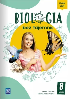Zdjęcie produktu dla Biologia Klasa 8 Bez Tajemnic Zeszyt ćwiczeń dla szkoły podstawowej WSiP