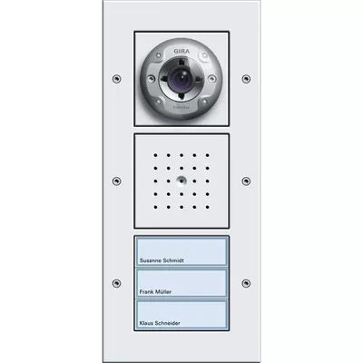 Produktbild von Gira 127066 Türstation Video AP 3fach Türkommunikation Reinweiß