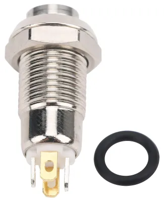 Immagine prodotto di Interruttore a pulsante momentaneo da 8 mm, impermeabile, con illuminazione, 3 V, colore blu
