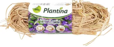 Image de Rafia naturelle, décorative, ornementale, 100g