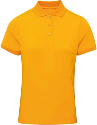 Immagine prodotto di Premier Workwear PR616 | Polo donna Coolchecker Piqué / Oeko-Tex® - Colore: Sunflower (circa Pantone 136c) - Taglia: L