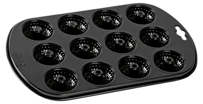 Produktbild von Kaiser Inspiration Mini Gugelhupfform für 12 Muffins, Backblech 29x18 cm, antihaftbeschichtet