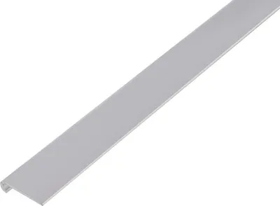 Produktbild von ALBERTS Abschlussprofil Aluminium silberfarbig eloxiert 1000x26x6 mm Materialstärke 1,3 mm