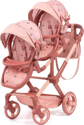 Produktbild von Silecomplaza Zwillingspuppenwagen Twin XEO mit Tasche und Sonnendach