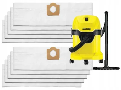 Obrázek produktu pro 10X Vaky Do Vysavače Karcher Wd3 Se4001 Wd2 Plus Kwd V-17 V-15 V12