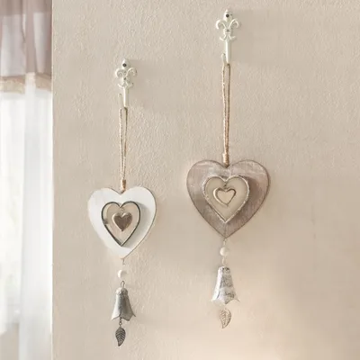 Produktbild von Herzhänger "Glöckchen", 2er Set