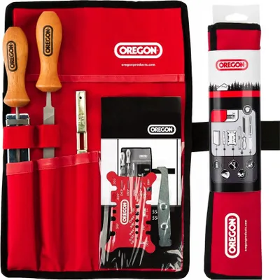 Immagine prodotto di Set di affilatura per catene Oregon per tutte le catene da 325" pollici Ø 4,8 mm set di affilatura per lime in borsa 558550