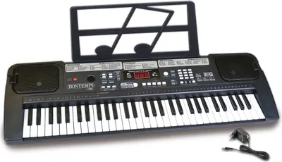 Produktbild von Bontempi Digital Keyboard with 61 full with keys, Spielzeug-Musikinstrument, MIDI-Keyboard, 5 Jahr(e), Mehrfarbig