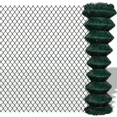 Immagine prodotto di vidaXL Recinzione in rete metallica d'acciaio 1,5x25 m Verde