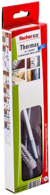 Obrázek produktu pro Fischer 517165, Souprava šroubů a hmoždinek, Cihla, Betonový, Foam concrete, Kov, Černá, Stříbrná, 1,2 cm, 1,2 cm