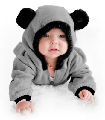 Imagen del producto de Mono de forro polar para bebés, desde recién nacidos hasta 4 años, ideal para los días fríos