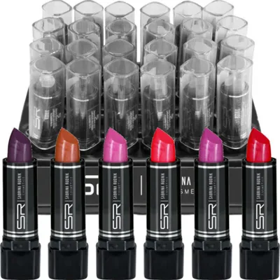 Produktbild von 6er Lippenstift SABRINA RUDNIK 3,8g in 6 verschiedenen klassische Farben