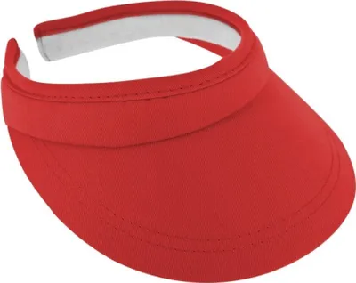 Fiebig einfarbiges Sonnenschild/Visor in rot