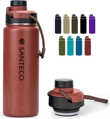 Obrázek produktu pro Termoska na pití 500 ml z nerezové oceli, nepropustná, bez BPA
