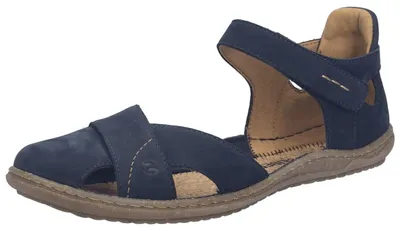 Produktbild von Josef Seibel Damen Sandale aus Leder mit geschlossener Ferse 75805 Caitlyn 05, Größe:36 EU, Farbe:Blau