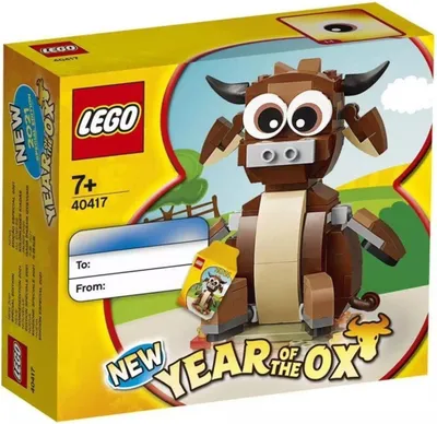 Produktbild von LEGO Classic Year of the Ox 40417, Bausatz, 7 Jahr(e), Kunststoff, 168 Stück(e)