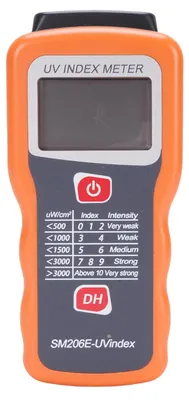 Solarstrahlungsmesser, digital, 1–19999 µW/cm², LCD-Display